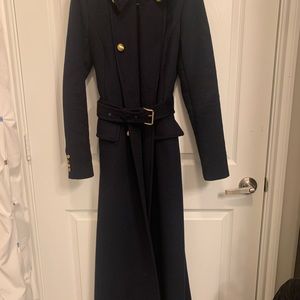 Michael Kors Full Length Dress Petticoat Coat, sz XXS